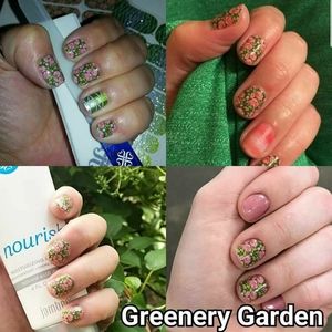 Jamberry Nail Wrap - Greenery Garden
